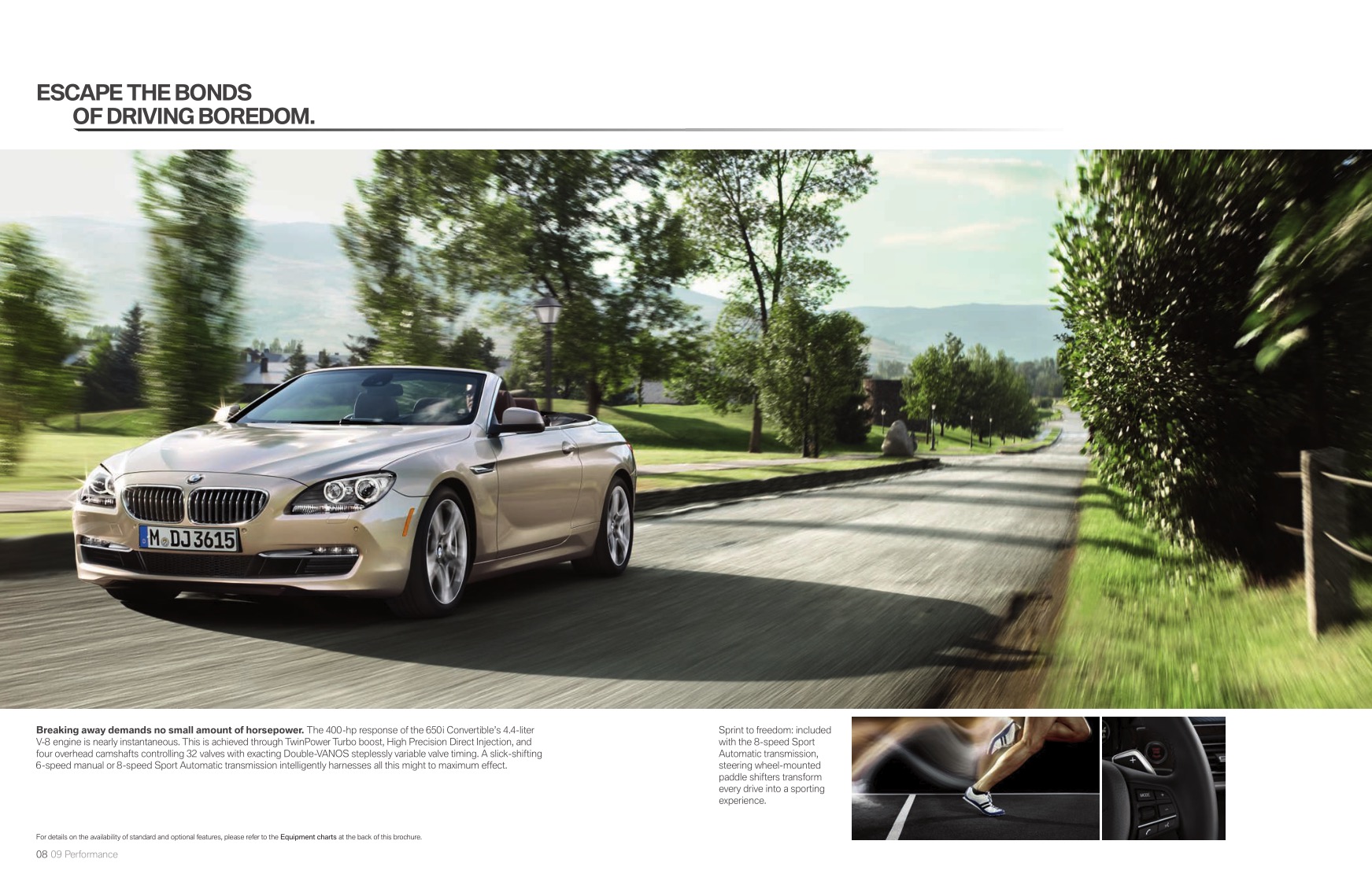 2012 BMW 6-Series Convertible Brochure Page 20